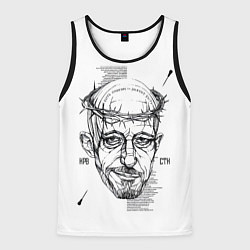 Майка-безрукавка мужская Кровосток, цвет: 3D-черный