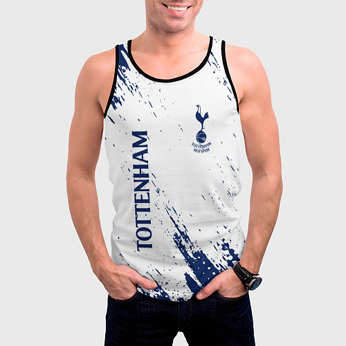 Мужская майка без рукавов TOTTENHAM HOTSPUR / 3D-Черный – фото 3