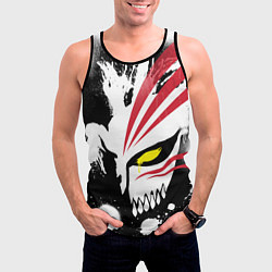 Майка-безрукавка мужская БЛИЧ МАСКА ИЧИГО ПУСТОГО, цвет: 3D-черный — фото 2