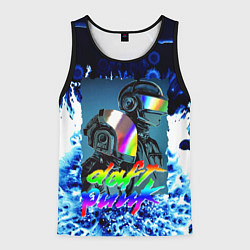 Мужская майка без рукавов DAFT PUNK : MUSIC ALIVE