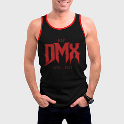 Майка-безрукавка мужская DMX RIP 1970-2021, цвет: 3D-красный — фото 2