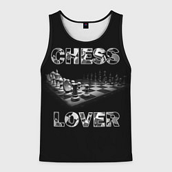 Мужская майка без рукавов Chess Lover Любитель шахмат