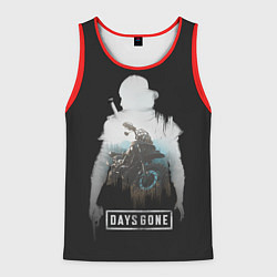 Мужская майка без рукавов Days gone силуэт Дикона