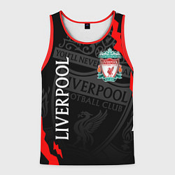 Майка-безрукавка мужская LIVERPOOL ЛИВЕРПУЛЬ СПОРТ, цвет: 3D-красный