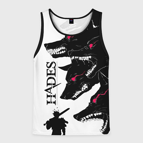 Мужская майка без рукавов Hades / 3D-Черный – фото 1