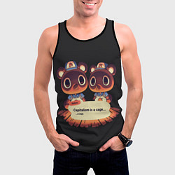 Майка-безрукавка мужская Seller Crossing, цвет: 3D-черный — фото 2