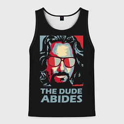 Мужская майка без рукавов The Dude Abides Лебовски