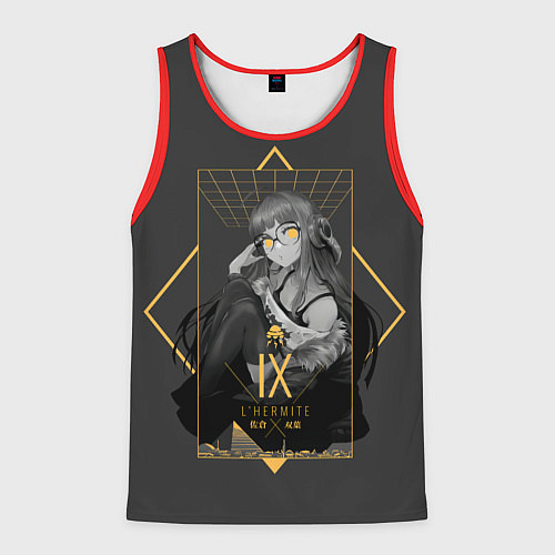 Мужская майка без рукавов Fatuba / 3D-Красный – фото 1