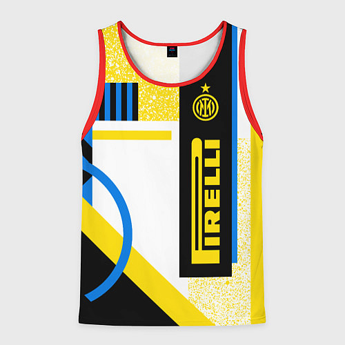 Мужская майка без рукавов ФК «Интер Милан» 202021 / 3D-Красный – фото 1