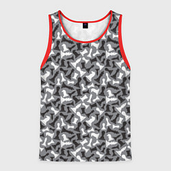 Майка-безрукавка мужская Шахматист, цвет: 3D-красный