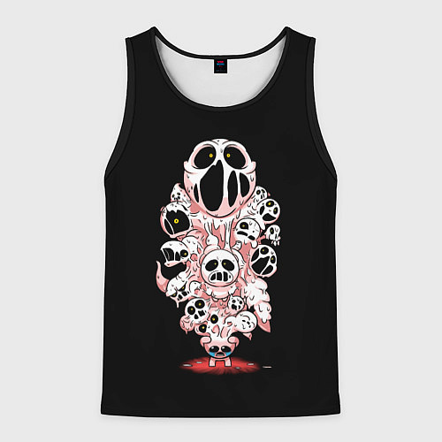 Мужская майка без рукавов В голове Айзека / 3D-Черный – фото 1