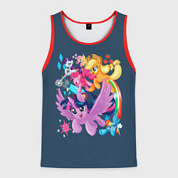 Мужская майка без рукавов Пони тим