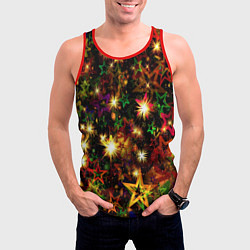 Майка-безрукавка мужская Яркий день, цвет: 3D-красный — фото 2