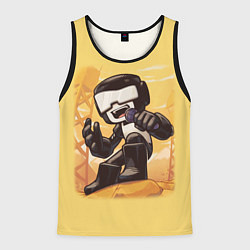 Мужская майка без рукавов Танкист Tankman