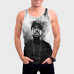 Майка-безрукавка мужская Ice Cube Айс Куб Z, цвет: 3D-белый — фото 2