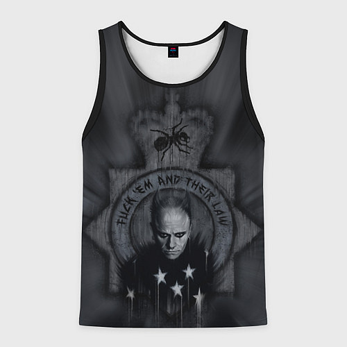 Мужская майка без рукавов FLINT THE PRODIGY ПРОДИДЖИ Z / 3D-Черный – фото 1