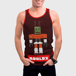 Майка-безрукавка мужская ROBLOX РОБЛОКС Z, цвет: 3D-красный — фото 2