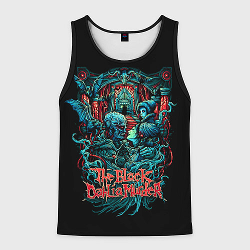 Мужская майка без рукавов The Black Dahlia Murder / 3D-Черный – фото 1