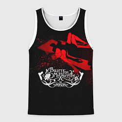 Майка-безрукавка мужская The Poison - Bullet For My Valentine, цвет: 3D-белый