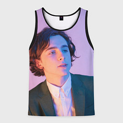 Майка-безрукавка мужская Timothee Chalamet, цвет: 3D-черный