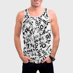 Майка-безрукавка мужская UNDER WHITE, цвет: 3D-белый — фото 2