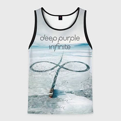 Майка-безрукавка мужская Infinite - Deep Purple, цвет: 3D-черный