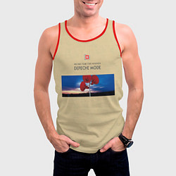 Майка-безрукавка мужская Music for the Masses -, цвет: 3D-красный — фото 2