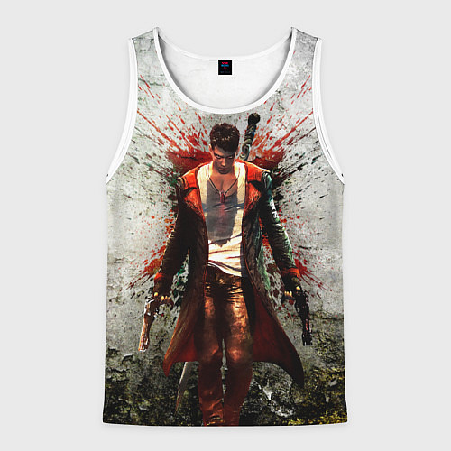 Мужская майка без рукавов Dante Definitive W / 3D-Белый – фото 1