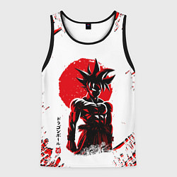 Майка-безрукавка мужская Dragon ball, цвет: 3D-черный