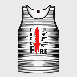 Мужская майка без рукавов Free Fire Фри Фаер,