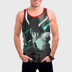 Майка-безрукавка мужская Улькиорра Сифер Ulquiorra, цвет: 3D-красный — фото 2