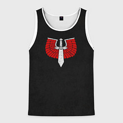 Майка-безрукавка мужская Темные ангелы до Ереси цвет легиона, цвет: 3D-белый