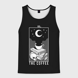 Майка-безрукавка мужская The Coffee Occult, цвет: 3D-черный