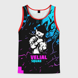 Майка-безрукавка мужская Velial Squad neon, цвет: 3D-красный