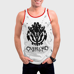 Майка-безрукавка мужская OVERLORD паттерн, цвет: 3D-красный — фото 2