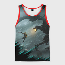 Мужская майка без рукавов TES FUS RO DAH DRAGON