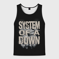 Майка-безрукавка мужская System of a Down, цвет: 3D-черный