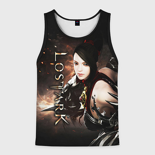 Мужская майка без рукавов LOST ARK INFIGHTER / 3D-Черный – фото 1