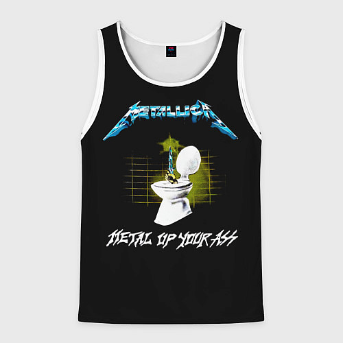 Мужская майка без рукавов Kill Em All - Metallica / 3D-Белый – фото 1