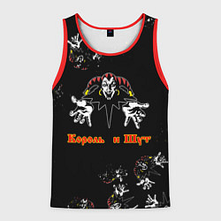 Мужская майка без рукавов КОРОЛЬ И ШУТ, ГЕРОИ И ЗЛОДЕИ!