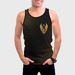 Майка-безрукавка мужская NEW WORLD - МАРОДЕРЫ - Космос, цвет: 3D-черный — фото 2