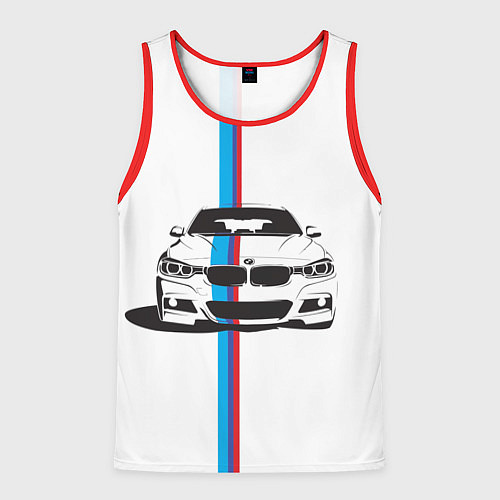 Мужская майка без рукавов BMW WILD BEAST / 3D-Красный – фото 1