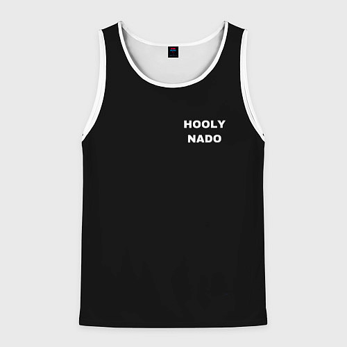 Мужская майка без рукавов Чего надо? / 3D-Белый – фото 1
