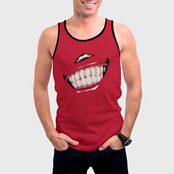 Майка-безрукавка мужская Sukunas Smile, цвет: 3D-черный — фото 2