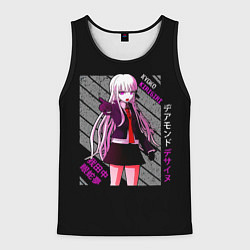 Майка-безрукавка мужская Кёко Киригири - Danganronpa, цвет: 3D-черный
