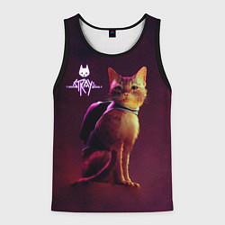 Мужская майка без рукавов Stray: Wandering Cat