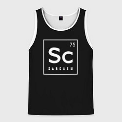Мужская майка без рукавов SC - SARCASM 75 САРКАЗМ