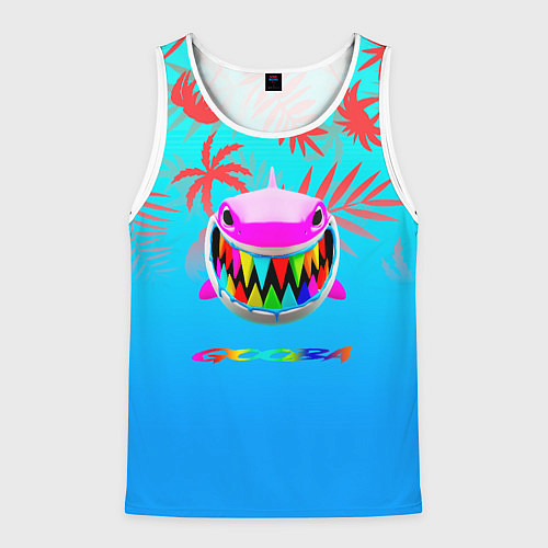Мужская майка без рукавов 6IX9INE tropical / 3D-Белый – фото 1