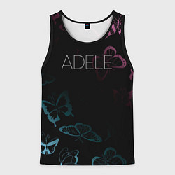 Мужская майка без рукавов Adele Бабочки