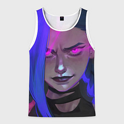 Мужская майка без рукавов League Of Legends Arcane ДЖИНКС Jinx Powder